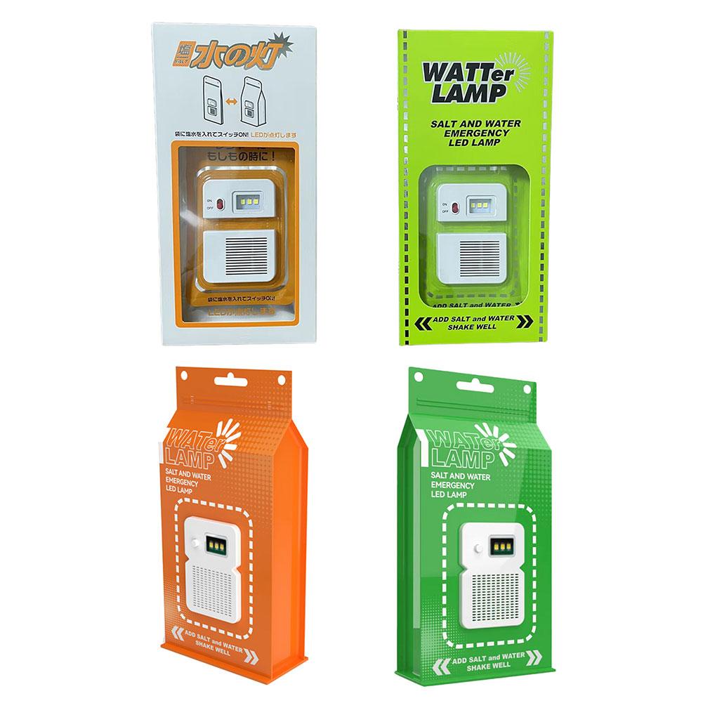 LED Outdoor Camping Lamp Waterproof Portable Salt Water Emergency Lamp Travel Supplies for Night Fishing Equipment