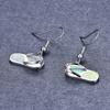 European and American Style Flip Flops Earrings with Unique Personality Design and Versatile Earrings