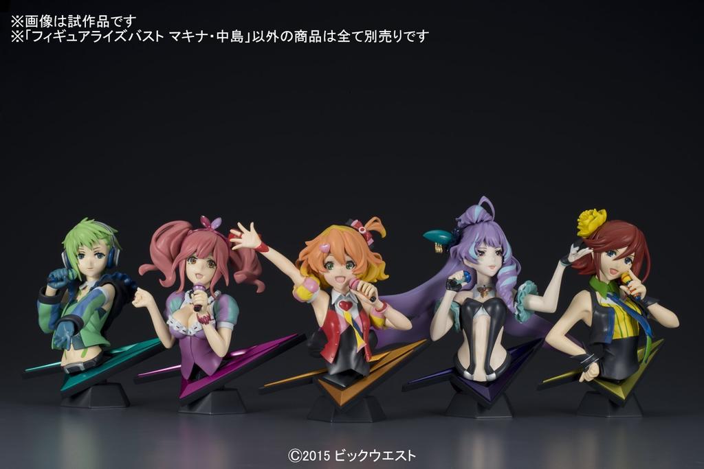 Bust Macross Delta Makina Nakajima Plastic Model Figure-rise