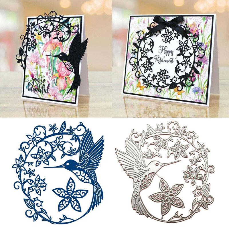 

PDTO Новый Колибри Металл Резка умирает Трацилл DIY Scrapbooking карты решений ремесла