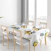 Colorful Avocado Tablecloth Design for Dining Room Decoration Rectangular Home Textiles Made from 100% Cotton Fabric (White)