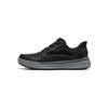 Synthetic Leather Street Wear Comfortable Durable Slip Resistant Breathable Low Top Casual Shoes Men Sneaker Black 211393-BLK