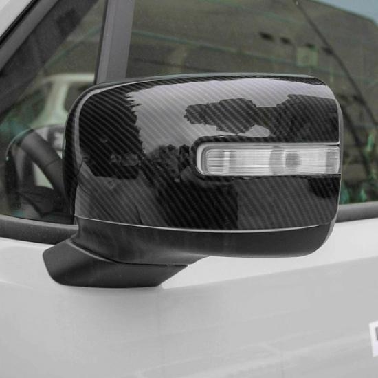 

Carbon Fiber Exterior Rear View Mirror Cover Mirror Trim for Jeep Renegade 2016+