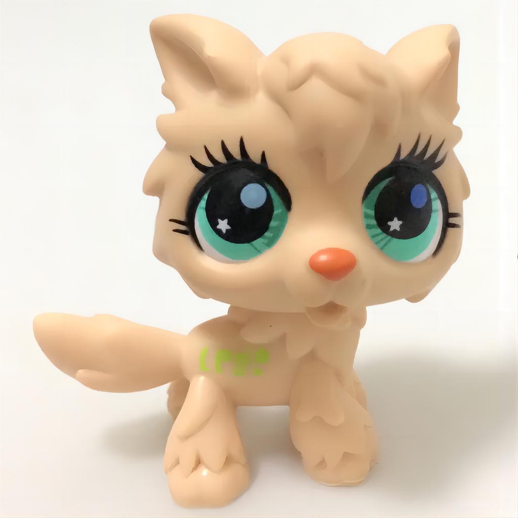 Raro Negozio di Animali lps Action Figure Stand Giocattolo Gatto Pelo Corto Vecchio Cane Originale Bassotto Pastore Alano