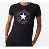 (WMNS) Converse Chuck Taylor All Star Round Neck Short Sleeve 'Black' Women's 10017759-A03