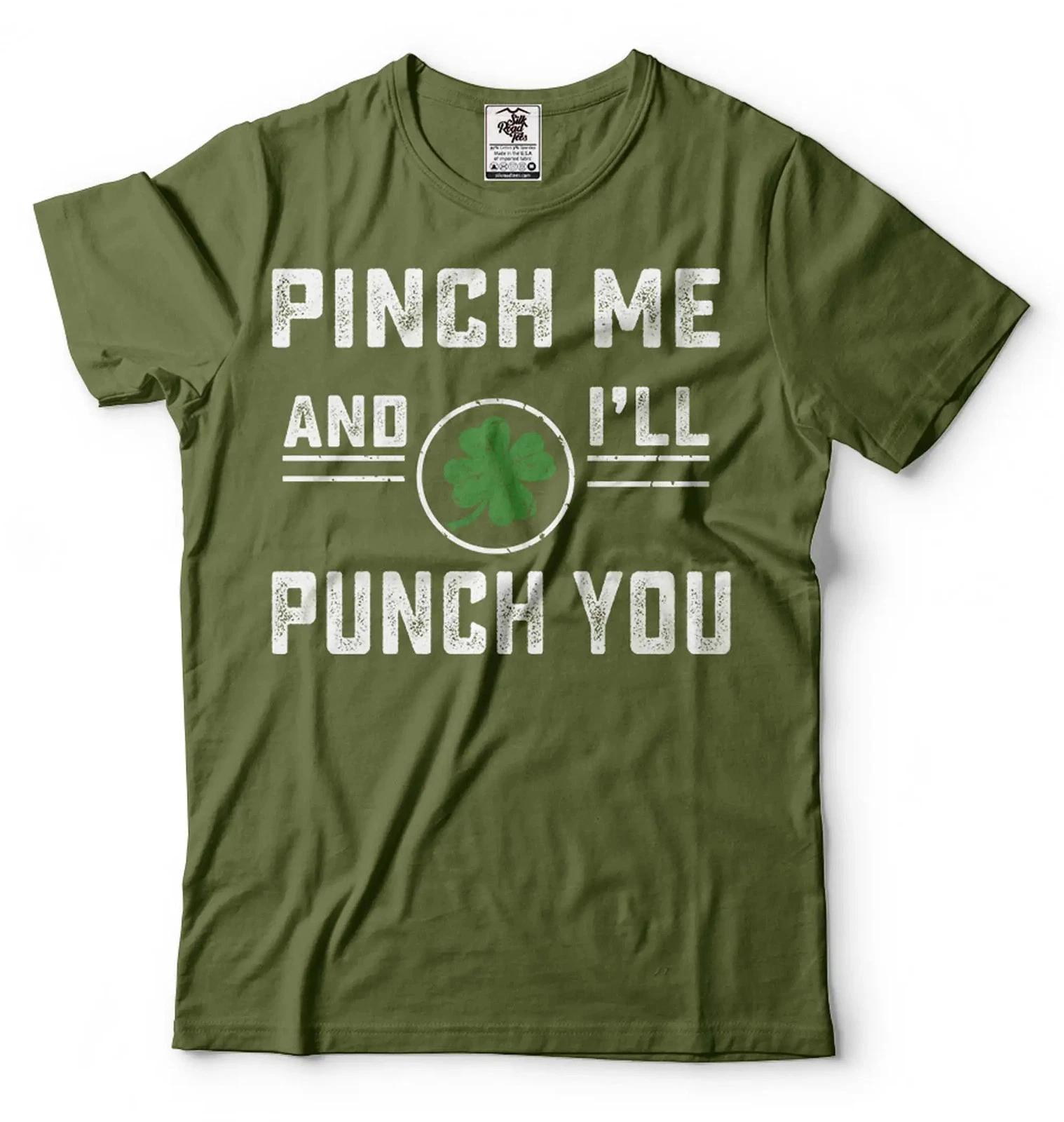 

Pinch Punch Funny Irish Party Tshirt St Patrick s Day Celebration Party shirt M