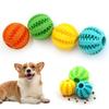 Hundespielzeug aus Naturkautschuk, Kauspielzeug für Hunde, Leckerli-Ball zur Zahnreinigung, extra robuster, interaktiver Elastizitätsball für Haustierprodukte