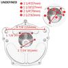Air Cleaner Filter Intake For Harley Twin Cam EVO Dyna Softail FXST Touring Road King Street Glide 1993-1999 Motorcycle Clear