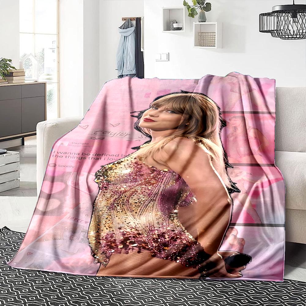 Taylor Swift'S Dress Blanket Soft Throw Blanket For Home Bedroom Bed Sofa Travel Office Solid Christmas Blanket