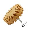 Rubber Glue Removal Plate Gear Shaped Decal Eraser Wheel Car Pneumatic Wheel  Car Sticker Remover