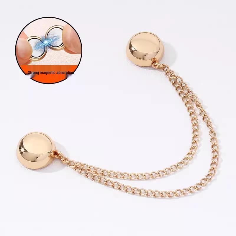 Adjustable Magnetic Buckle for No-Sew Garment Shortening and Waist Reduction