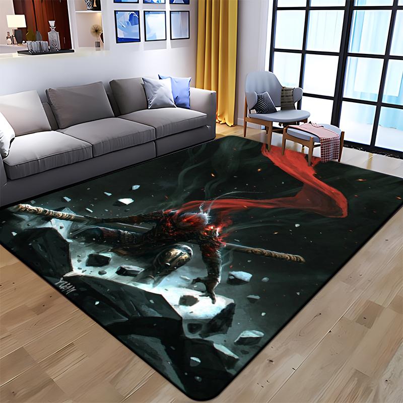 Sun WuKong Monkey King Printed Carpet for Living Room Large Area Rug Soft Mat E-sports Chair Carpets Alfombra Gifts Dropshopping