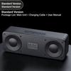 S18 Bluetooth-Lautsprecher mit Subwoofer, UKW-Radio, 20h Akkulaufzeit, Wasserdicht, Stereo für Handy/PC Outdoor