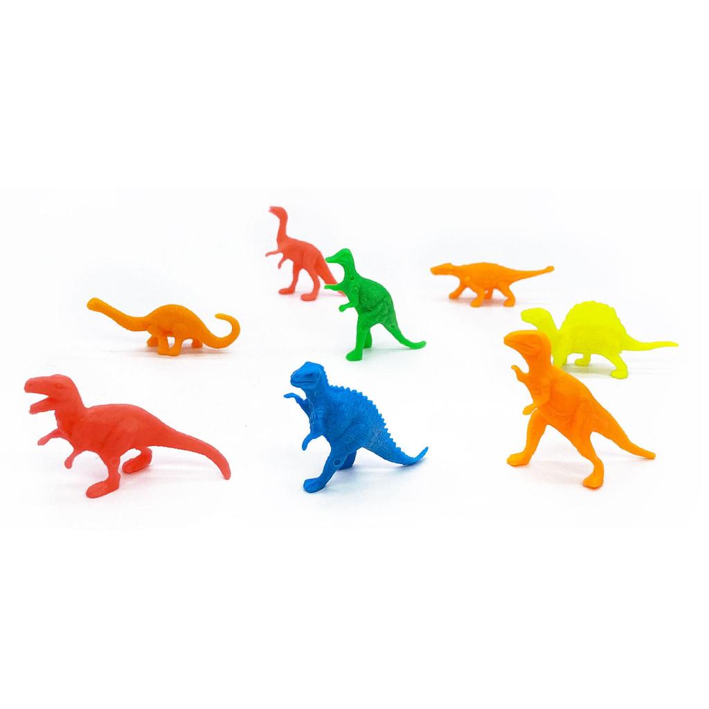 2-3 Inch Solid Plastic Mini Dinosaur Model Toy with Capsule