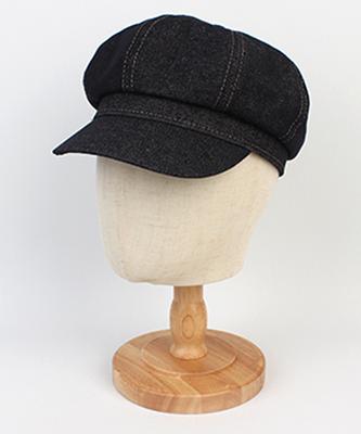 Nonwashing Denim Newsboy Cap