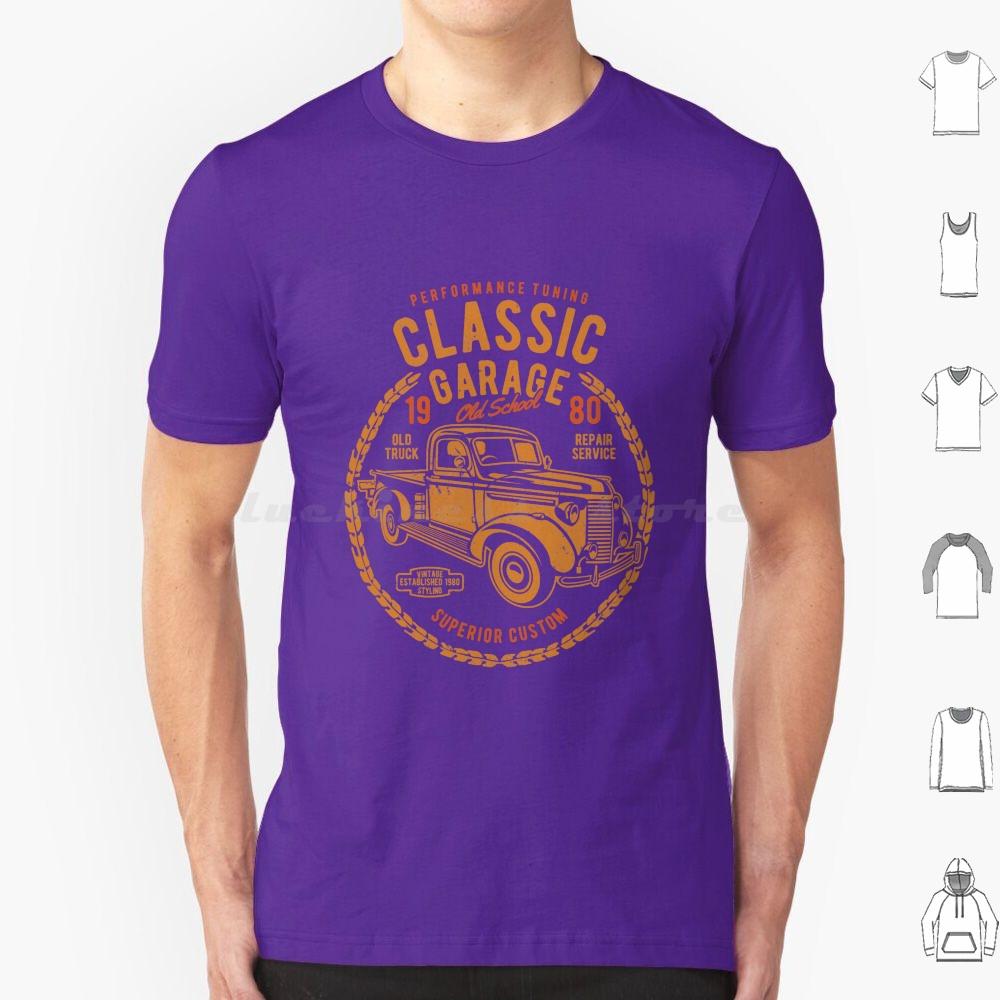 Classic Garage T Shirt Big Size 100 Cotton Classic Garage Highway Man Truck Car Rider Tv Show 1980 Usa American Geek Hero