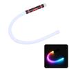 27Inch LED Flashlight Stick High Lumens 3 Brightness Modes Flexible Flashlight Stick Waterproof Rechargeable Bendable LED Light