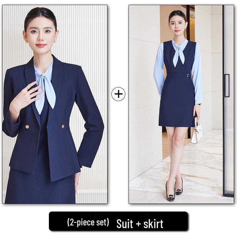 2025 Women's Professional Suit Set for Salon Receptionists & Aestheticians