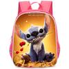 Stitch Peripheral Anime Backpack Men'S And Women'S School Bags