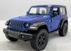 KiNSMART Scale 2018 Jeep Wrangler Pullback Diecast Car 1/34 (Blue Hardtop)