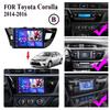 2 Din Android 12 Car Radio For Toyota Corolla Ralink 2013-2016 Multimedia Video Player GPS 4G Carplay Auto Stereo DVD Head Unit