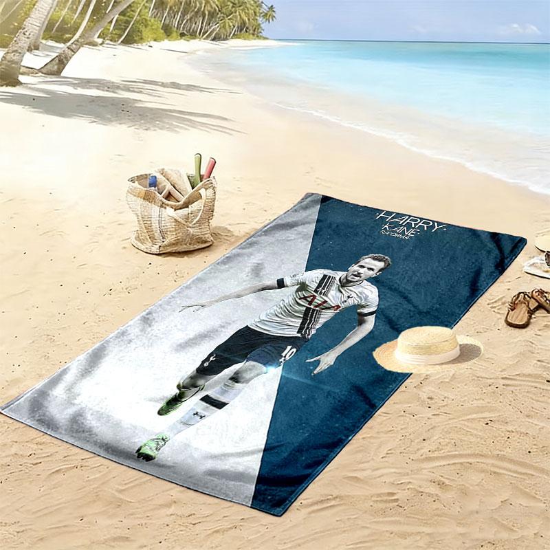 Harry Kane Hero Beach Towel, Large Soft Quick Dry Towel for Beach Camping Swimming
