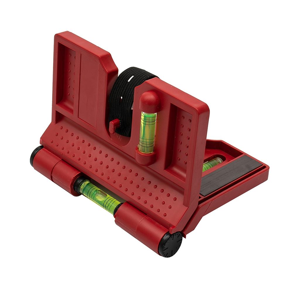 Horizontal Fence Level Meter Post Magnetic Pipe Red Vertical