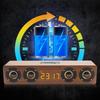 Wooden Soundbar Bluetooth Speaker Music Acoustic System 40W HIFI Stereo Music Surround LED Display Outdoor Speaker With FM Radio