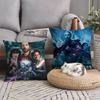 Film Ghostbusters F-Frozen E-Empire 2 Pillow Case Square Pillow Bedroom Sofa Leisure Comfort Cushion Living Room Home Decoration