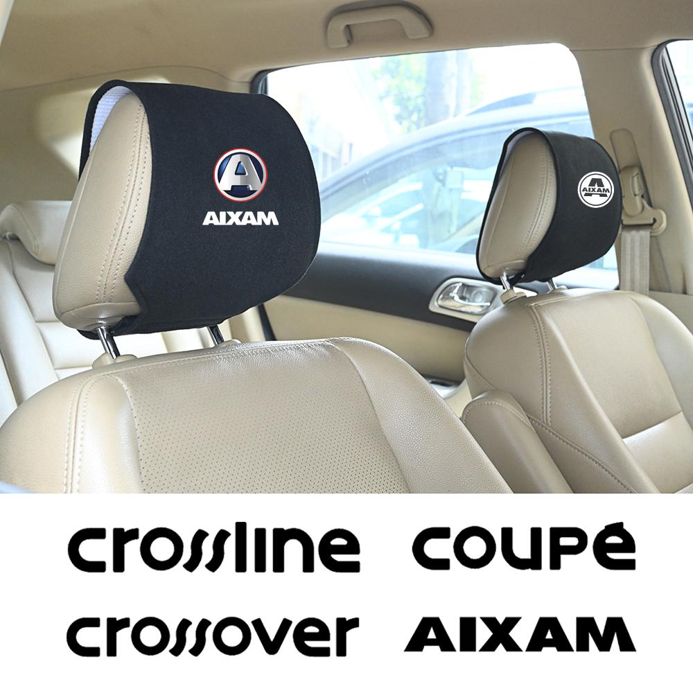 1 PCS Car Headrest Cover For Aixam GTO 500 Crossover Crossline GTI City MINAUTO MEGA SANSATION Car Storage Bag Auto Accessories