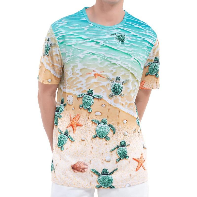 80s 90s 3D Print T-Shirts Men Hip Hop Short Sleeve T Shirt Neon Disco Party Costume Oversized Tees Harajuku Y2k Top Kid Clothing