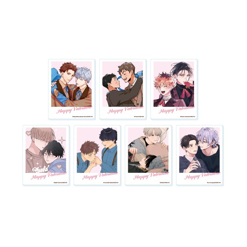 

Melokiss 01 Original Acrylic Card Box .Bloom & [Official & Illustration] 7-Piece