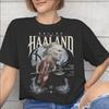 Unisex WoUnisex Graphic Printed Haaland Norway Football T Shirt Tee Pure Cotton Tshirts Clothes