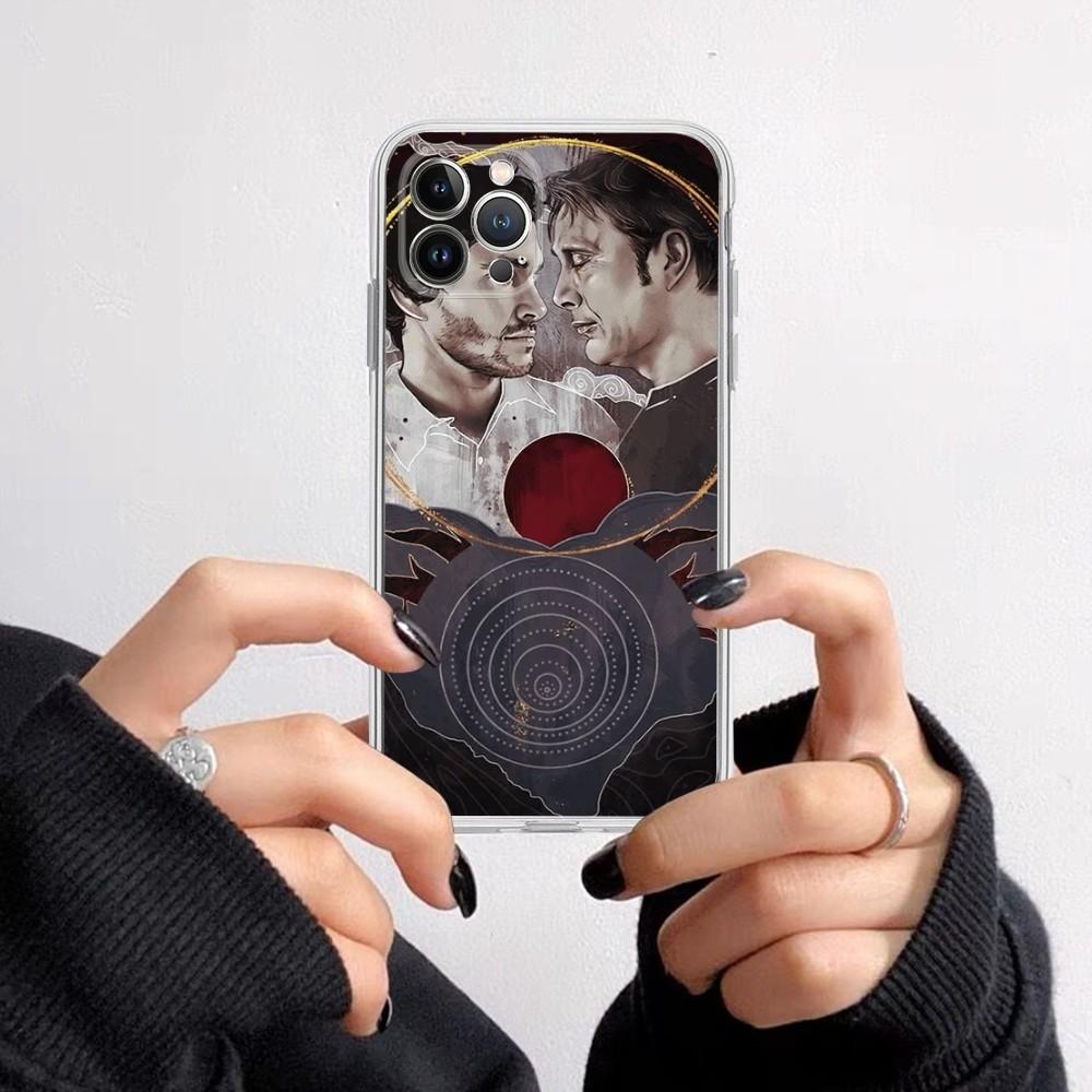 Hannibal Phone Case for iPhone 16 15 8 7 6 6S Plus X SE XR XS 14 11 12 13 Mini Pro Max Mobile Case