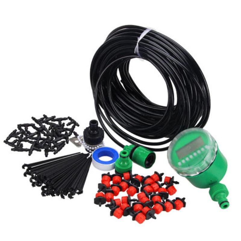 15~25m DIY/Auto Micro Drip Irrigation kit Garden Greenhouse Self Watering Hose 15~25m DIY/Auto Micro Drip Irrigation kit Garden Greenhouse Self Watering Hose