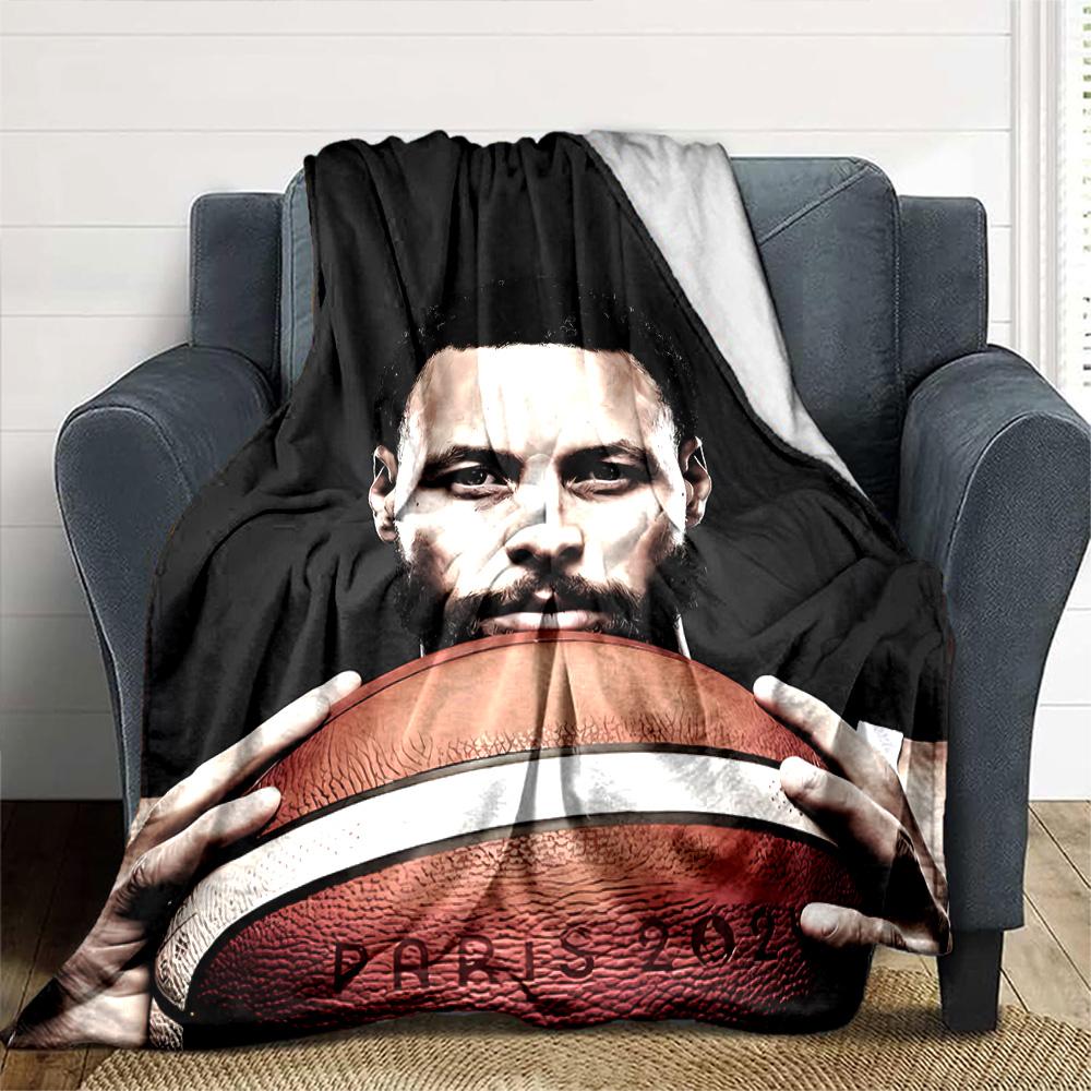 Stephen Curry Blanket Comfortable Great for Office Bedding Seaside for All Occasions Warmthful Decor Ideal Gift for Friends Family Couples Picnic