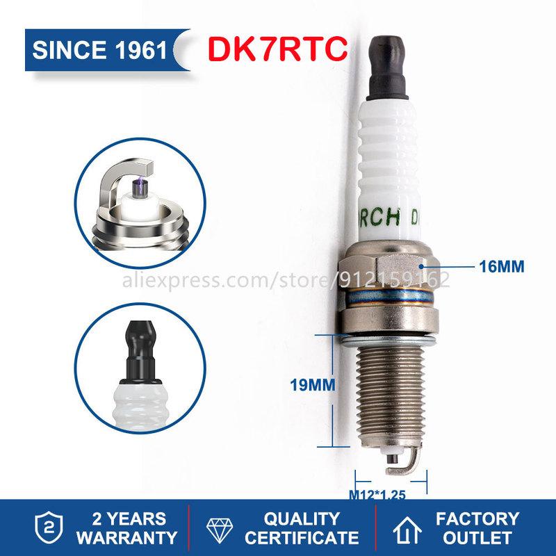 4pcs Original Torch Spark Plug Candle Replace Igntion System Model DK7RTC L7RTC E7C F6RTC 5K6RTC F9RC B8RC A7TC QH5RTC-13 E6TC