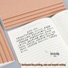 Thickened Kraft Paper Stitched Notebook, A5 Student Homework Diary Stationery