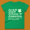 Die vier Väter von St.. St. Patrick's Day Damen T-Shirt Herren Oberteile T-Shirts Unisex
