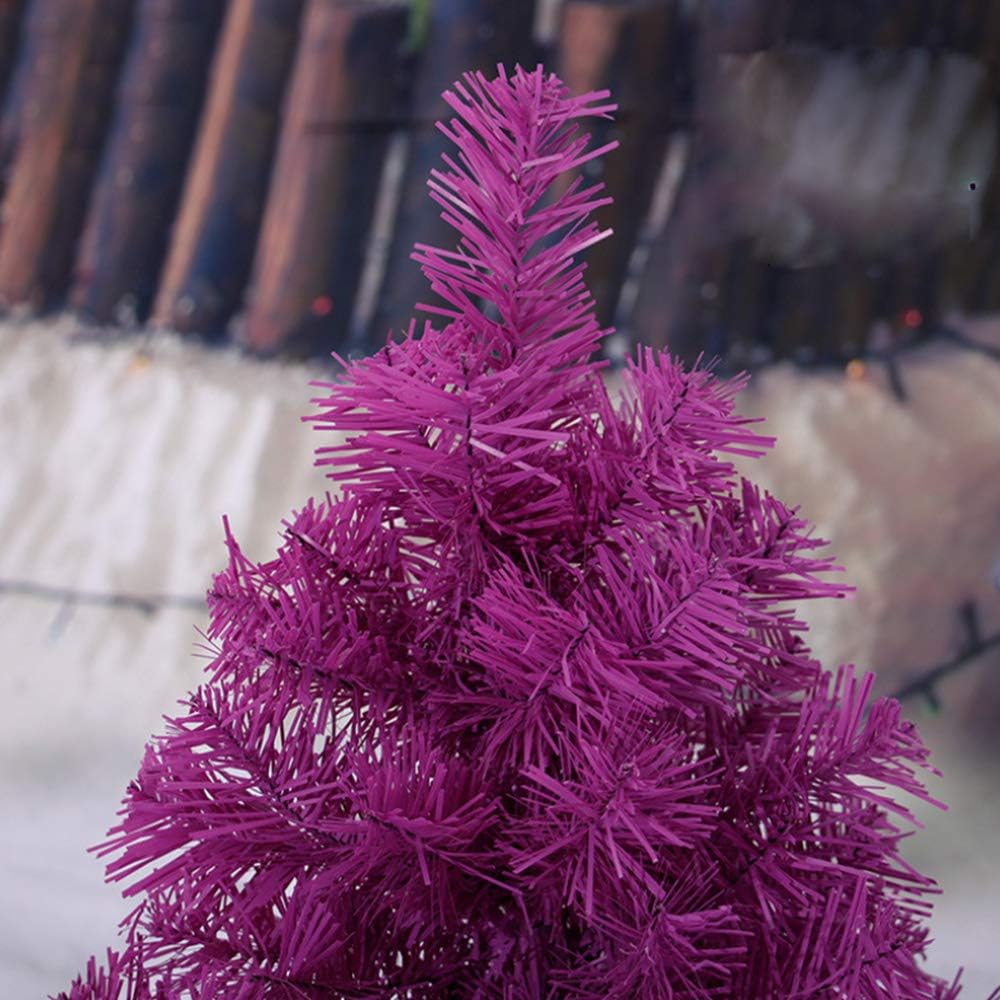 Artificial Christmas Tree,Pink Pine Tree 2 Ft Mini Christmas Tree for Home Holiday Party Decoration,A1