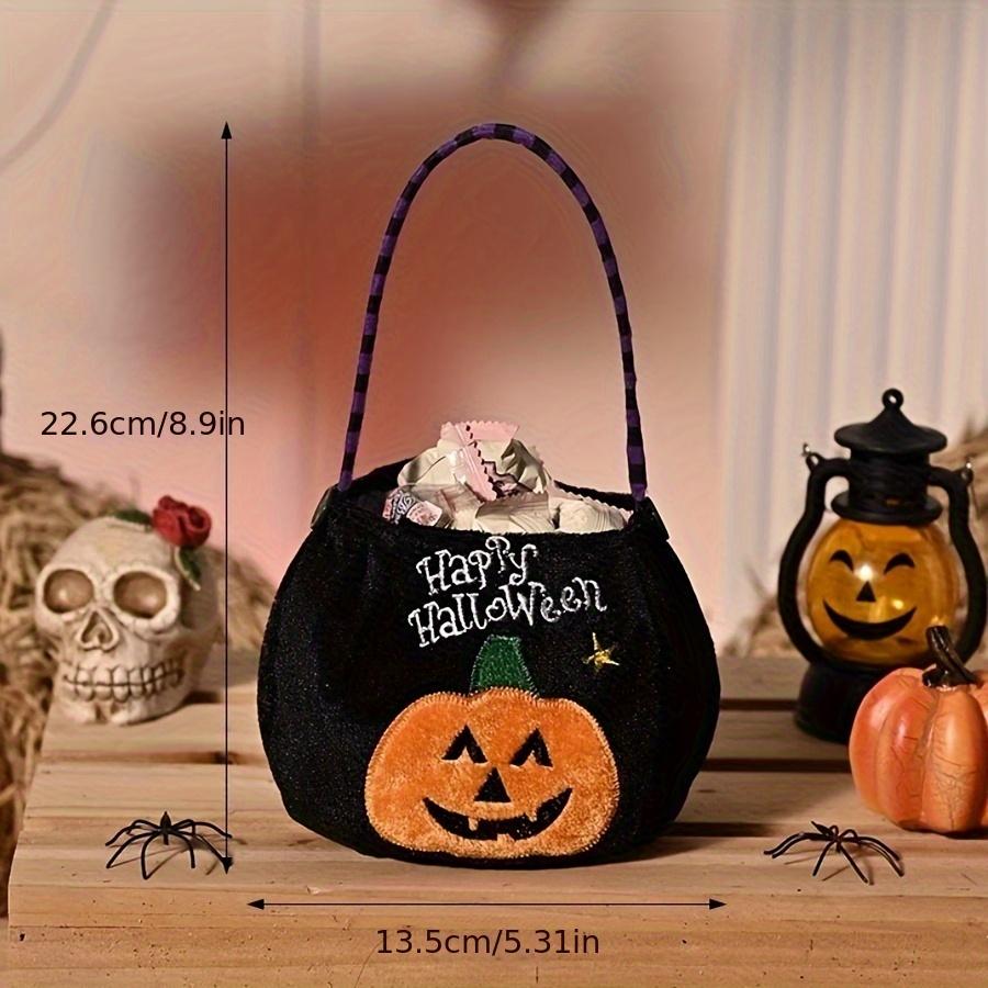 

1 шт. Хэллоуин Конфетный мешок Черный Ручной Мешок-тыква Украшение для праздничного стола Подарочный мешок Мешок для хранения шоколадного печенья other чёрный