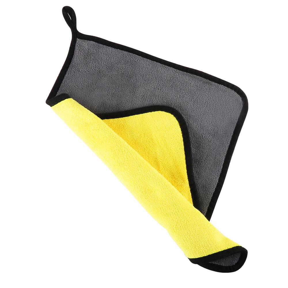 Car Wash Microfiber Towel Auto Cleaning Drying Cloth Care Cloth For Volkswagen GTI Golf Polo Passat VW Tiguan T-ROC Jetta Taigo zf1
