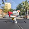 Anime Highway Granny figure Ayase Momo Okarun Action Figure Lucky cat Model cute Q edition statue Car decoration doll toys Gifts