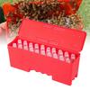 Beekeeping Transportation Cage New Style Bee Cage Transparent Red Plastic King Cage Queen Rearing Prisoner King Cage Escape Box