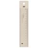 Deli 15cm Wavy Line Plastic Ruler for Primary Students, First Grade, Thickened Board, Straight, Model 71971