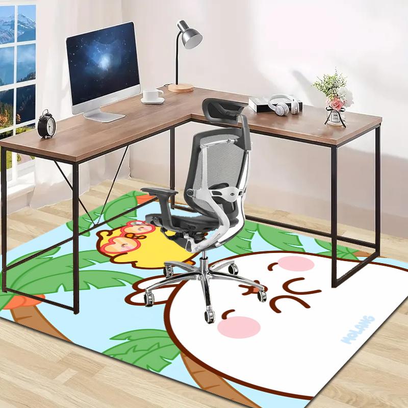 Molang Design Area Rug - Non-Slip, Soft & Cozy Floor Mat for Living Room, Bedroom, Office - Indoor/Outdoor Decorative Carpet