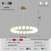 Italian Cream Minimalist LED Pendant Lamp for Living Room and Stairwell