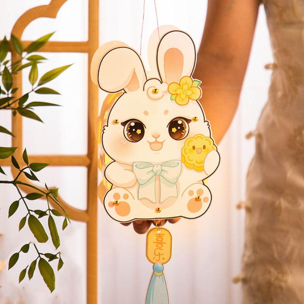 DIY Handgemachte Mondfest Laterne Handwerk Festival Dekorative Laterne für Kinder