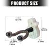 Guitar Ukuleles Guitar Wall Hanger Bracket Ukuleles Guitar Rack Hanger Wall Hook Holder Stand Guitar Wall Mount Hanger
