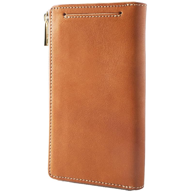 

long wallet wallet men s tochigi leather TIDY2.0 light small leather Holds 15 cards made in Japan (Camel)